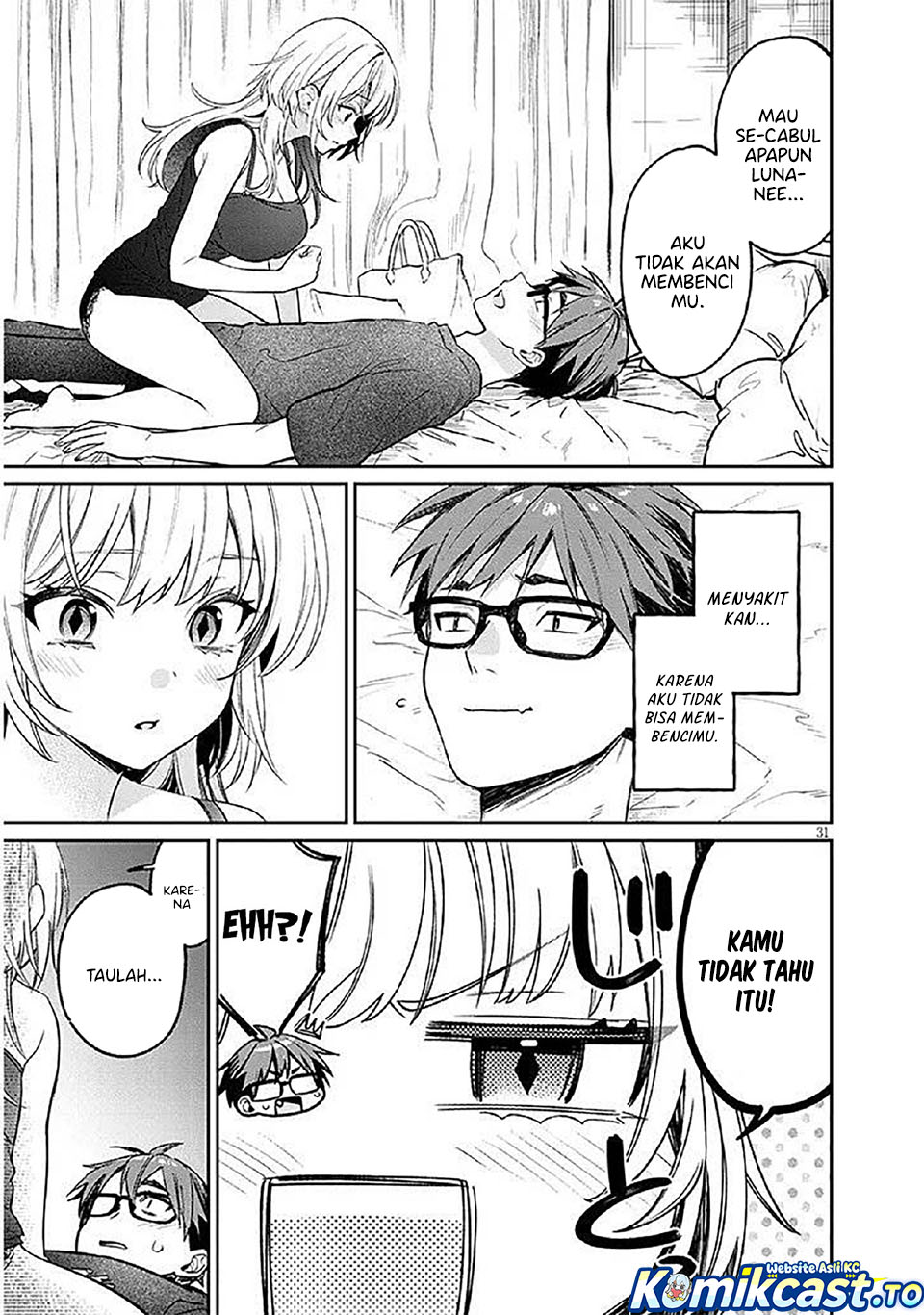 A Quirky Girl Is Inviting Me to Bed Chapter 15 Bahasa Indonesia