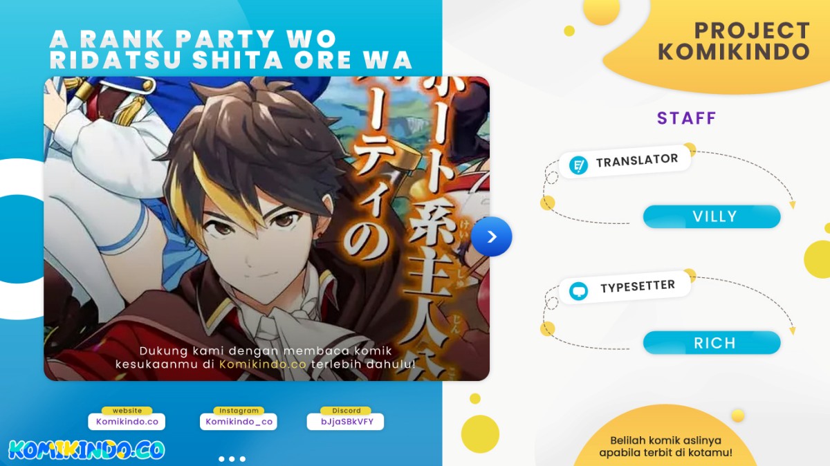 A Rank Party wo Ridatsu Shita Ore wa, Moto Oshiego Tachi to Meikyuu Shinbu wo Mezasu Chapter 25 Bahasa Indonesia