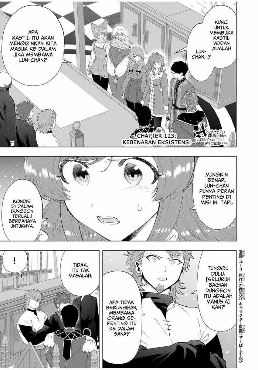 A Rank Party wo Ridatsu Shita Ore wa, Moto Oshiego Tachi to Meikyuu Shinbu wo Mezasu Chapter 123 Bahasa Indonesia