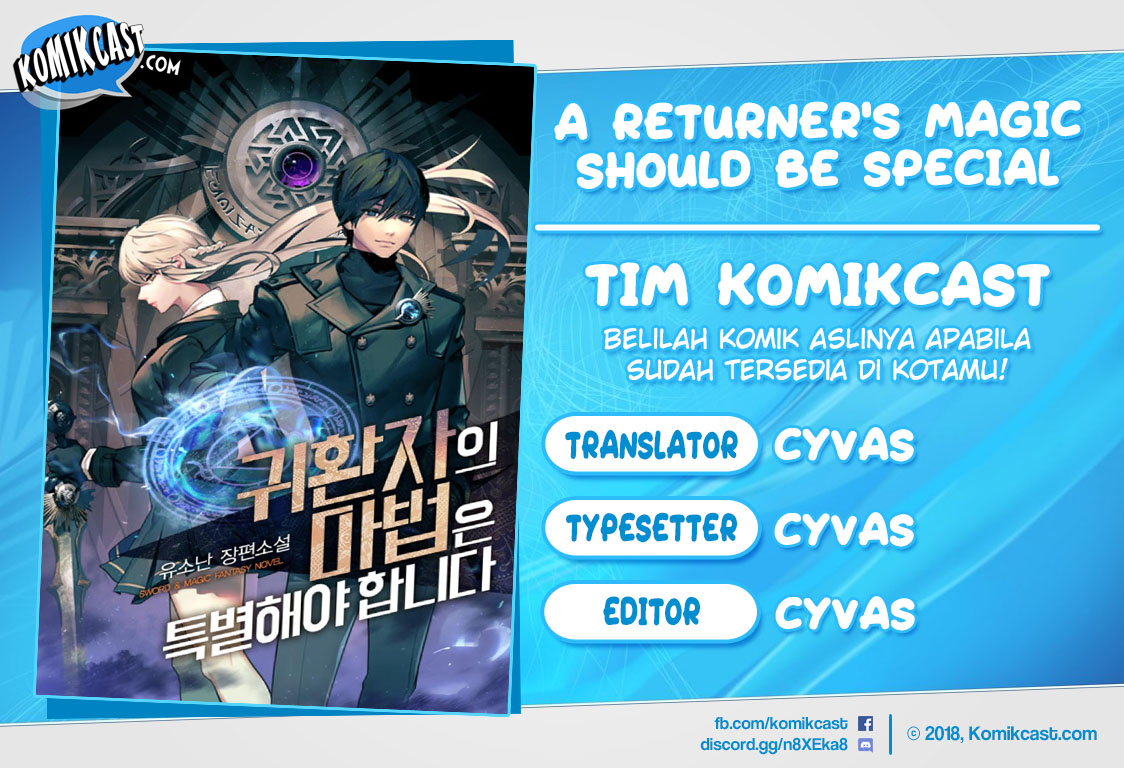 A Returner’s Magic Should Be Special chapter 8