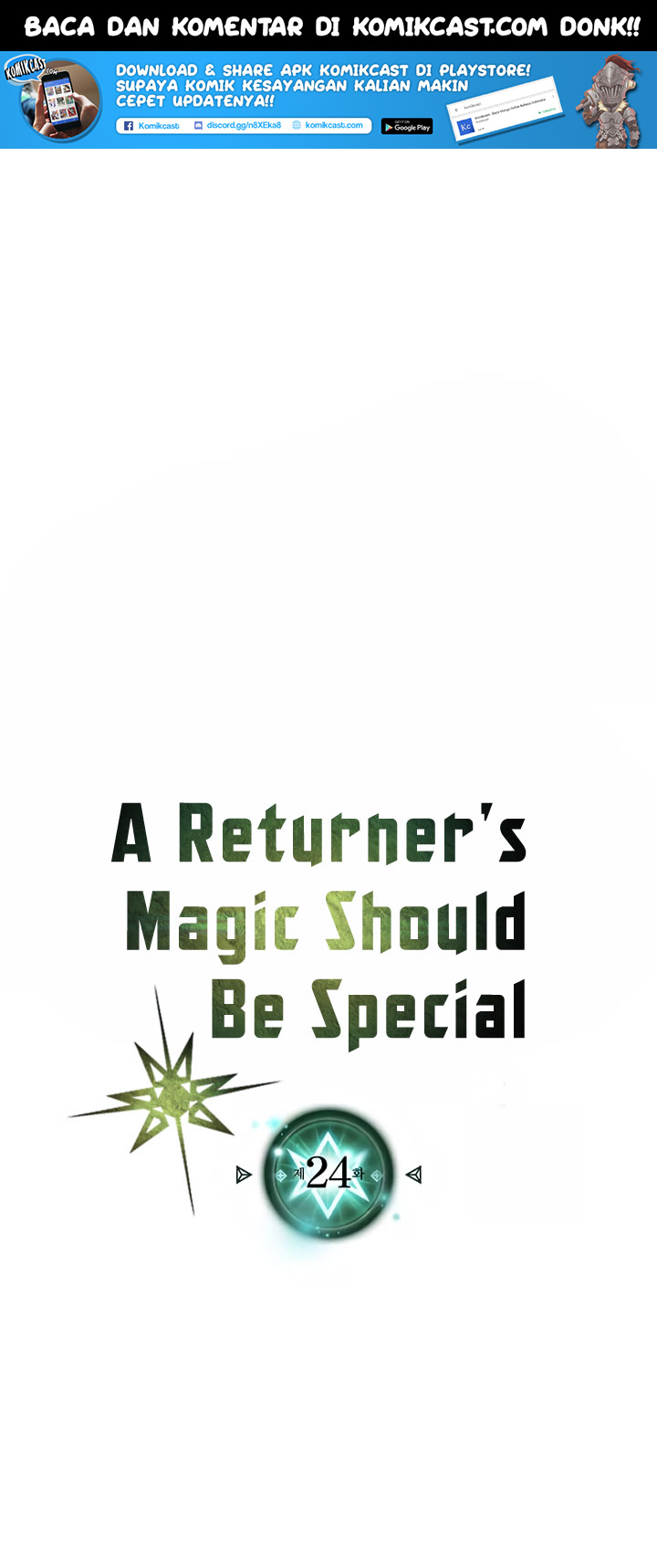 A Returner’s Magic Should Be Special Chapter 24 Bahasa Indonesia
