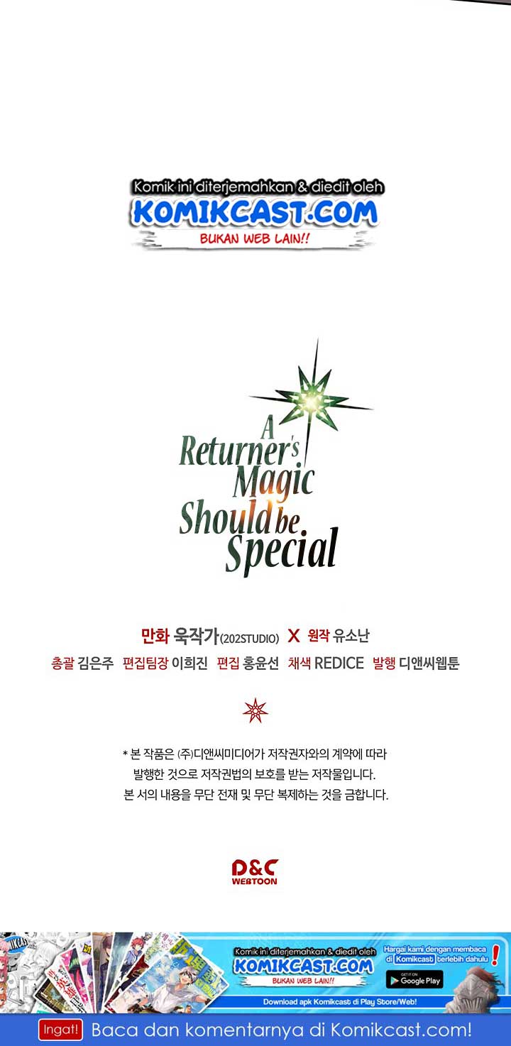 A Returner’s Magic Should Be Special Chapter 73 Bahasa Indonesia
