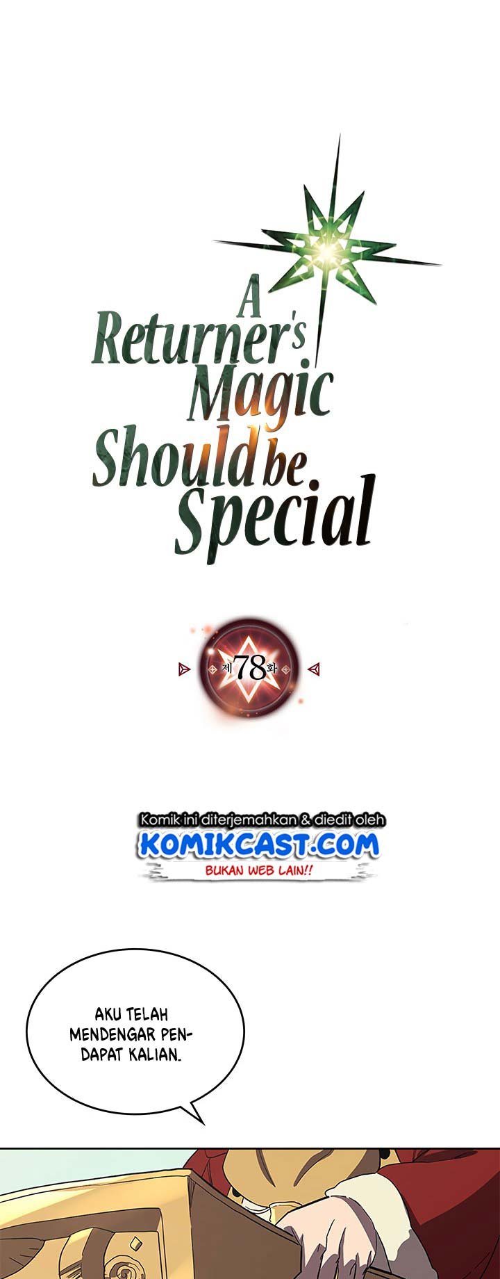A Returner’s Magic Should Be Special chapter 78