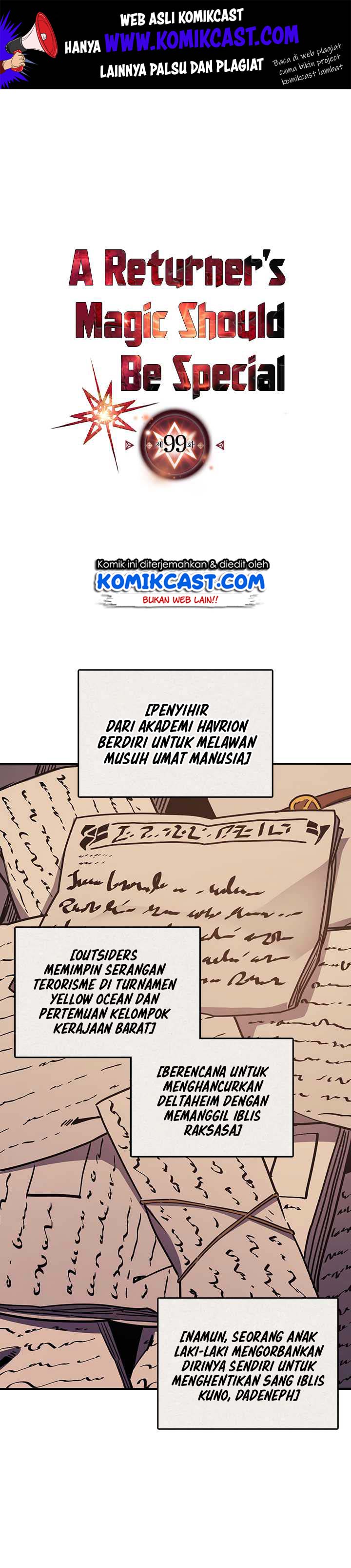 A Returner’s Magic Should Be Special chapter 99