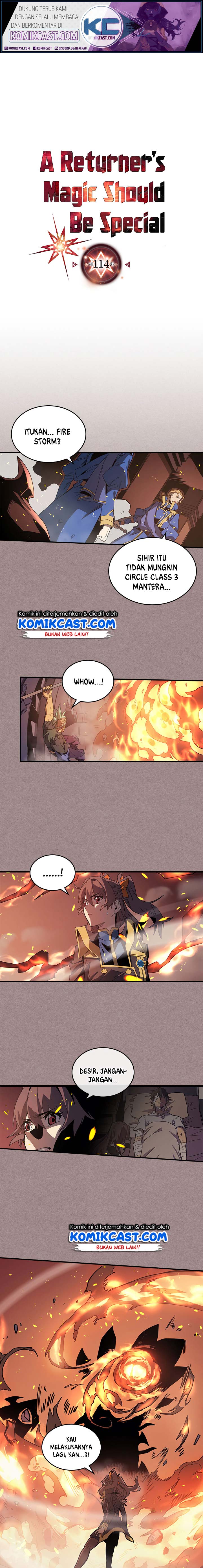 A Returner’s Magic Should Be Special chapter 114