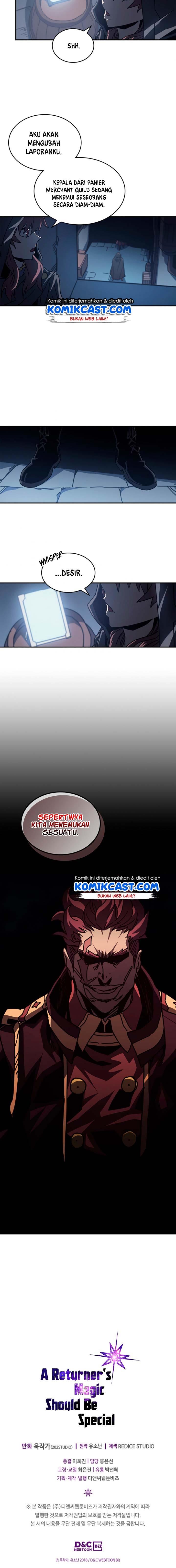 A Returner’s Magic Should Be Special Chapter 134 Bahasa Indonesia