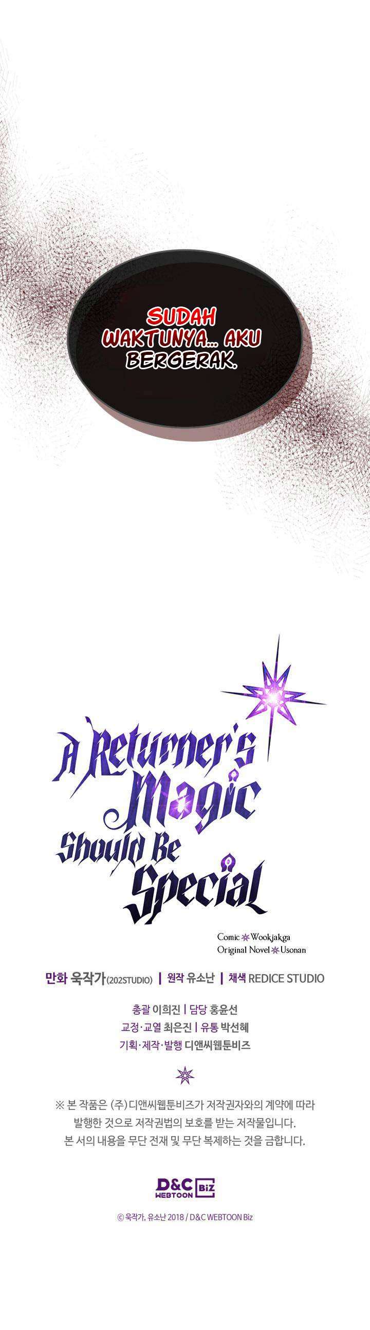A Returner’s Magic Should Be Special Chapter 156 Bahasa Indonesia
