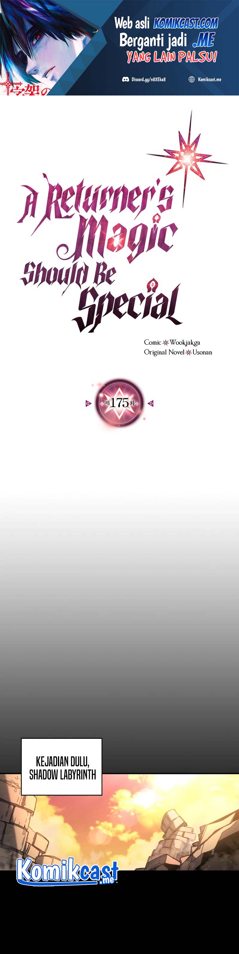 A Returner’s Magic Should Be Special Chapter 175 Bahasa Indonesia