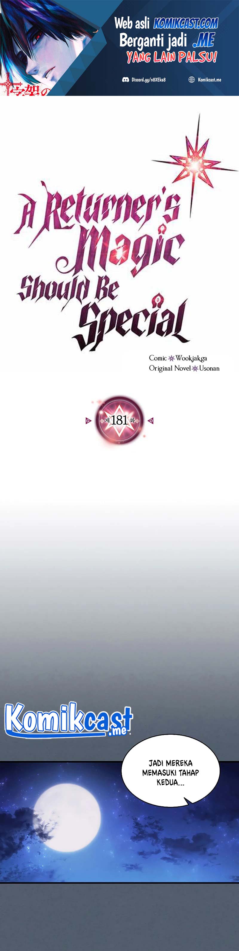 A Returner’s Magic Should Be Special chapter 181