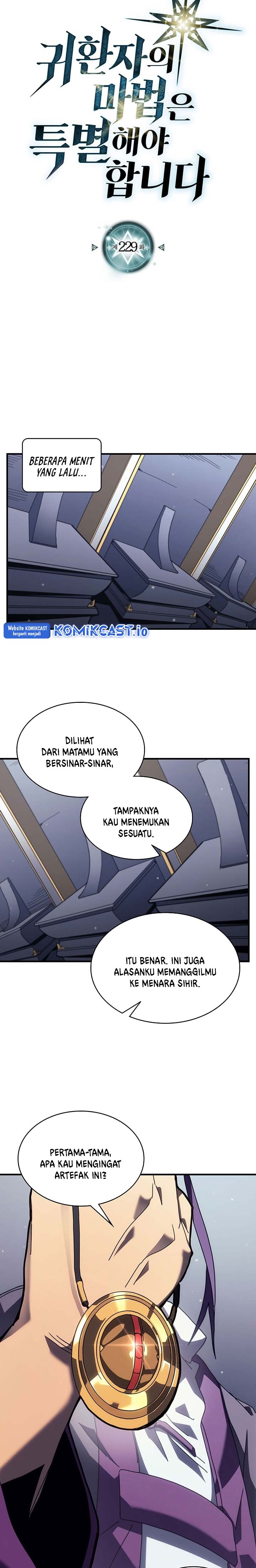 A Returner’s Magic Should Be Special chapter 229