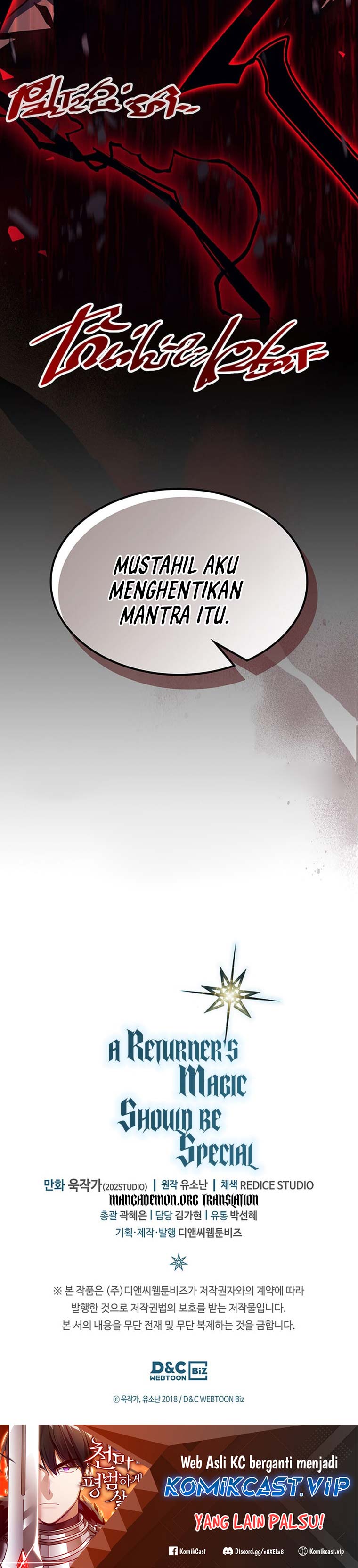 A Returner’s Magic Should Be Special chapter 232