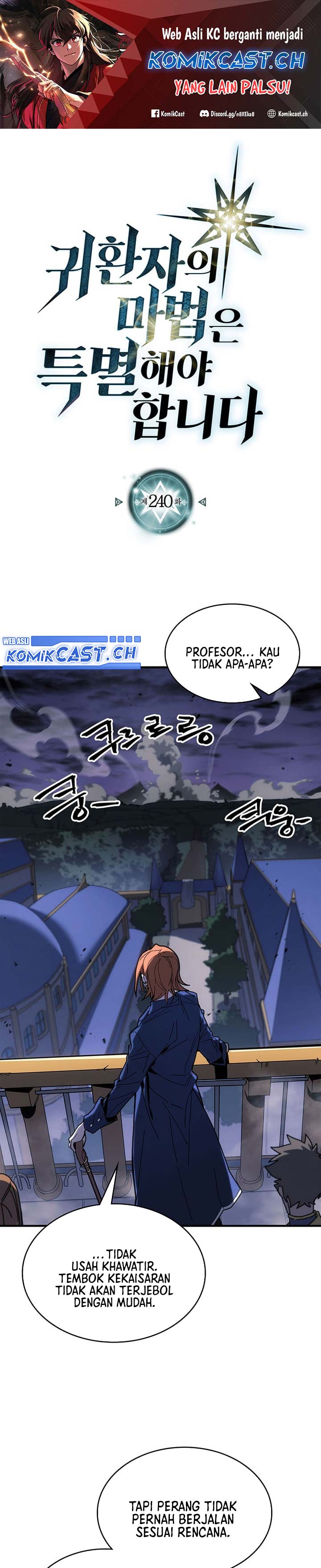 A Returner’s Magic Should Be Special chapter 240