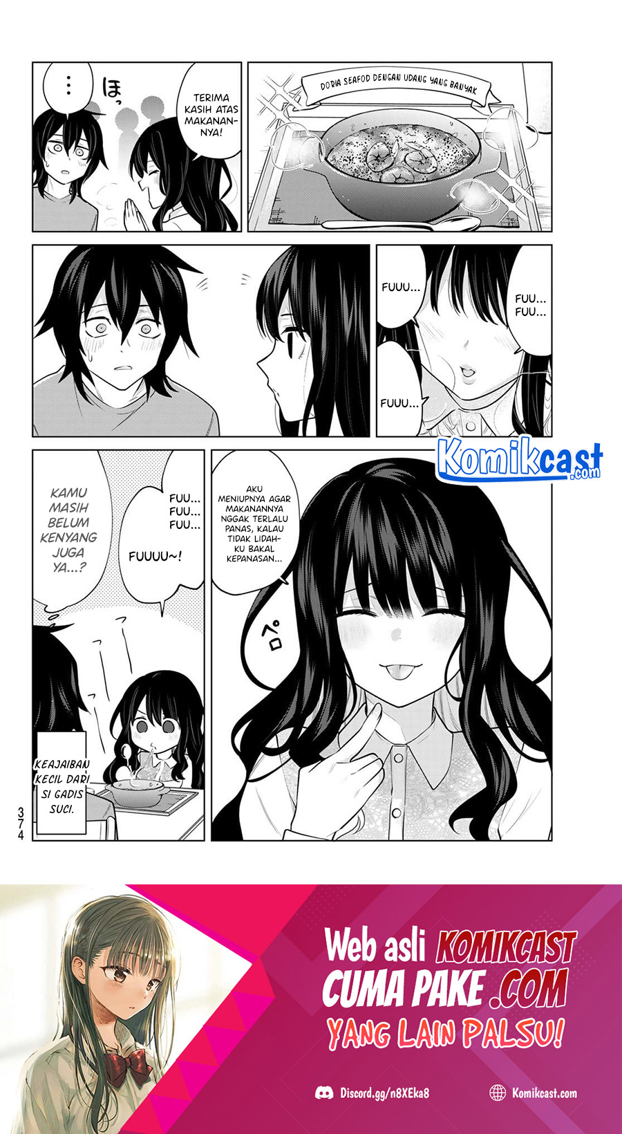 A Saint Joined My Party! Chapter 27 Bahasa Indonesia