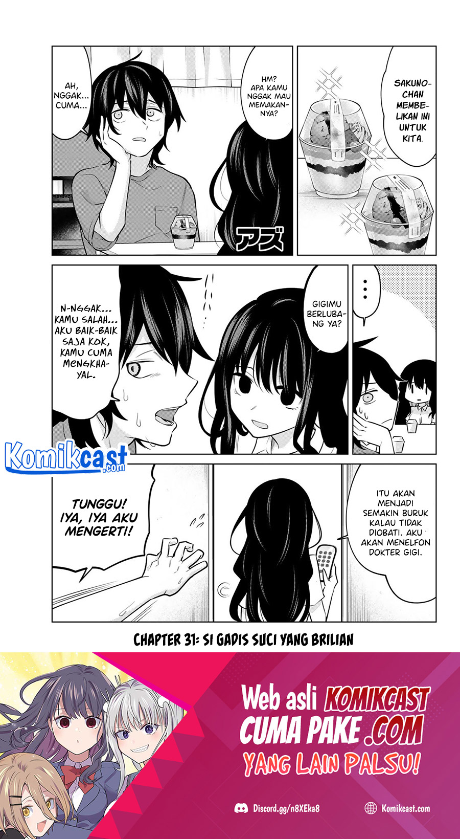 A Saint Joined My Party! Chapter 31 Bahasa Indonesia