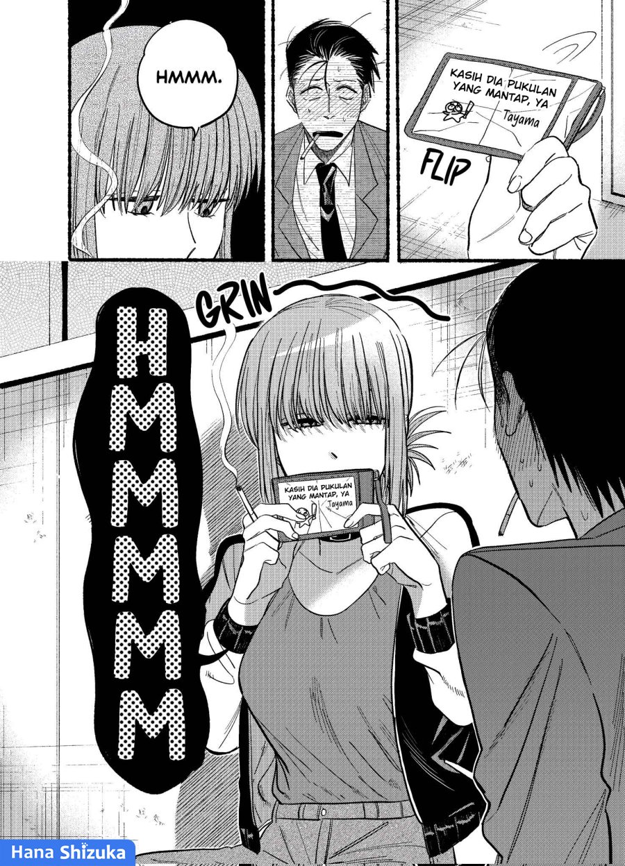 A Story About Smoking at the Back of the Supermarket (Super no Ura de Yani Suu Futari) Chapter 21.1 Bahasa Indonesia