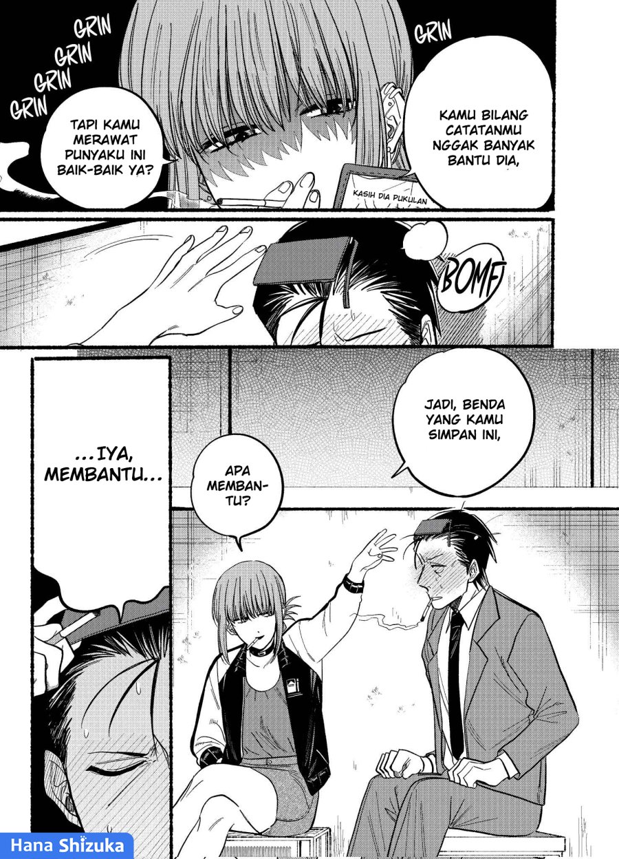 A Story About Smoking at the Back of the Supermarket (Super no Ura de Yani Suu Futari) Chapter 21.1 Bahasa Indonesia