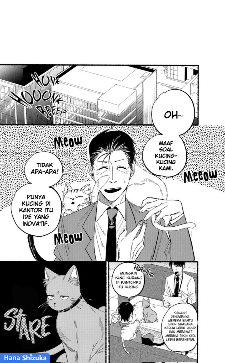 A Story About Smoking at the Back of the Supermarket (Super no Ura de Yani Suu Futari) Chapter 21.2 Bahasa Indonesia