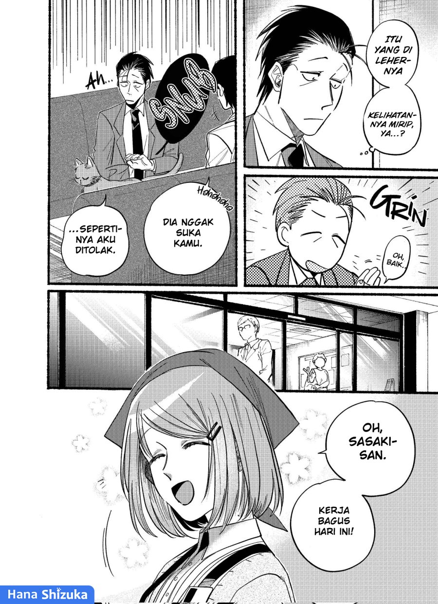 A Story About Smoking at the Back of the Supermarket (Super no Ura de Yani Suu Futari) Chapter 21.2 Bahasa Indonesia