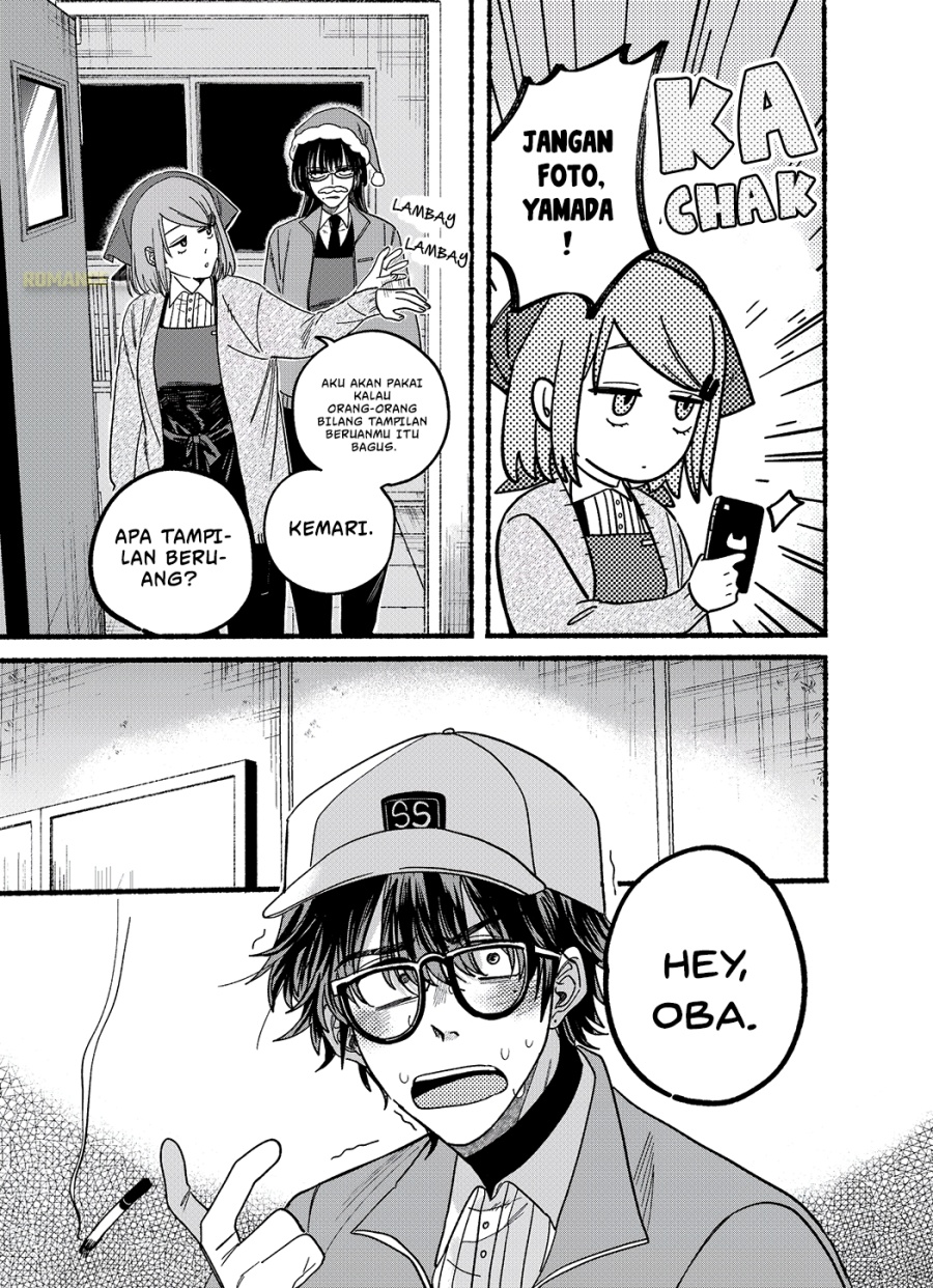 A Story About Smoking at the Back of the Supermarket (Super no Ura de Yani Suu Futari) Chapter 26.5 Bahasa Indonesia