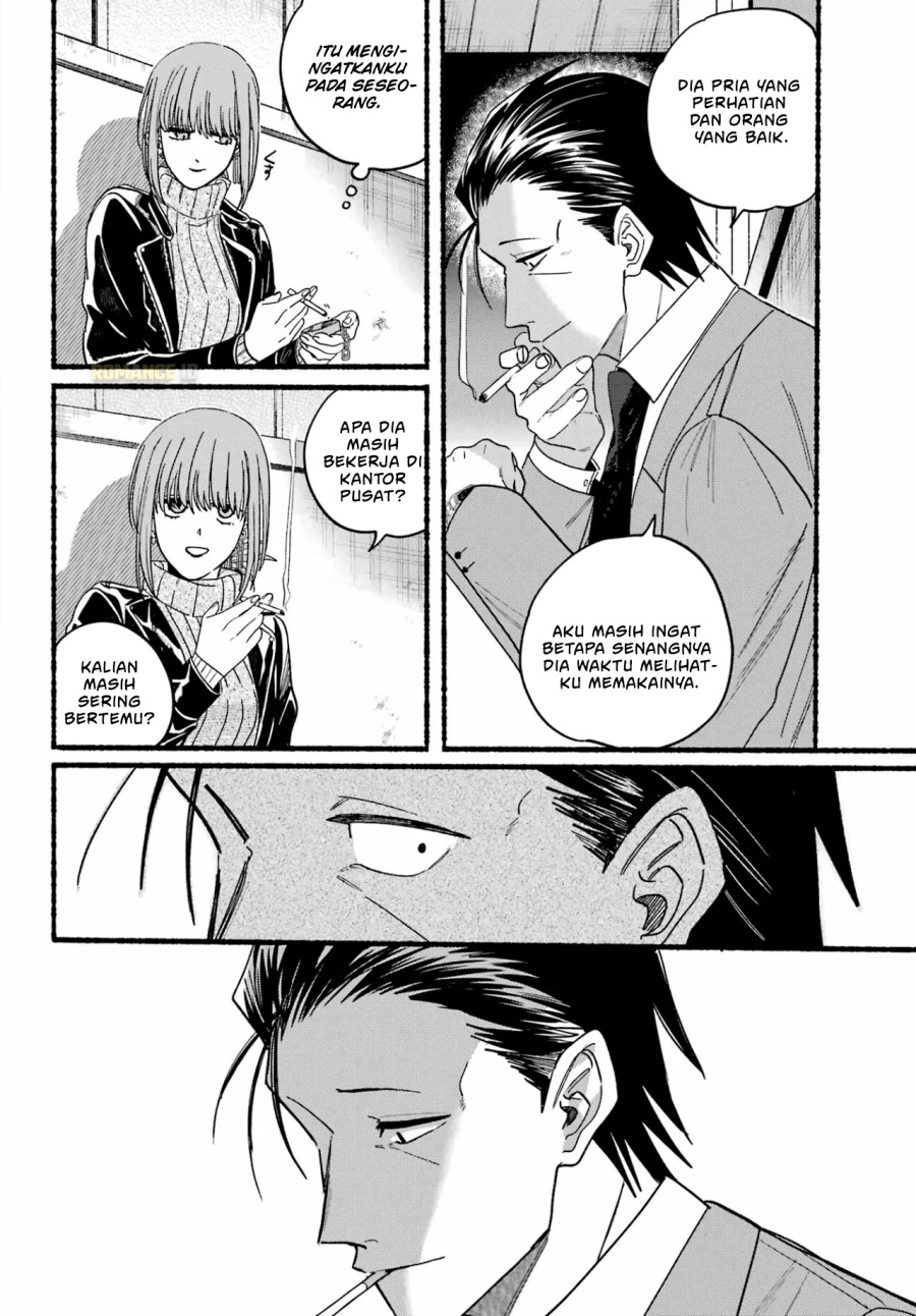 A Story About Smoking at the Back of the Supermarket (Super no Ura de Yani Suu Futari) Chapter 28 Bahasa Indonesia