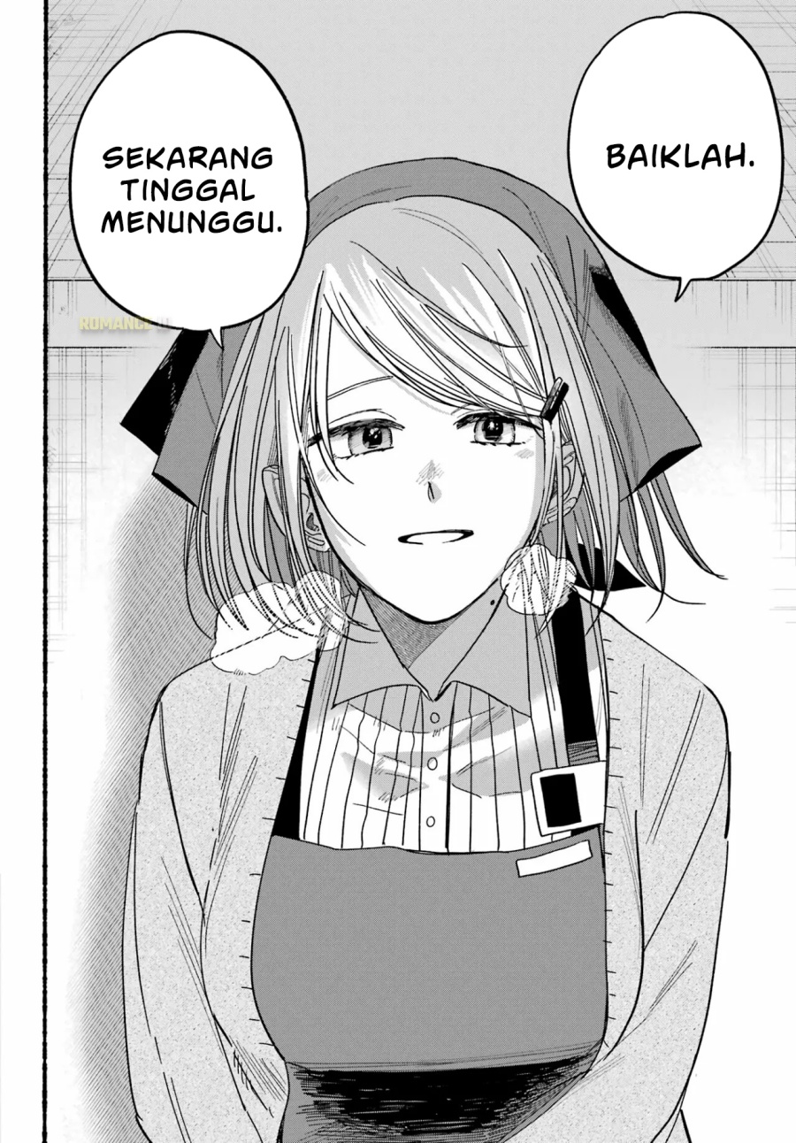 A Story About Smoking at the Back of the Supermarket (Super no Ura de Yani Suu Futari) Chapter 28 Bahasa Indonesia