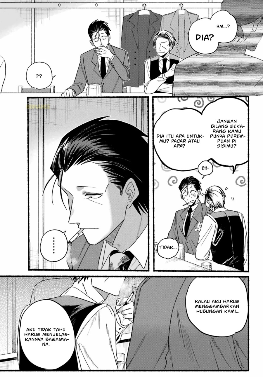 A Story About Smoking at the Back of the Supermarket (Super no Ura de Yani Suu Futari) Chapter 28 Bahasa Indonesia