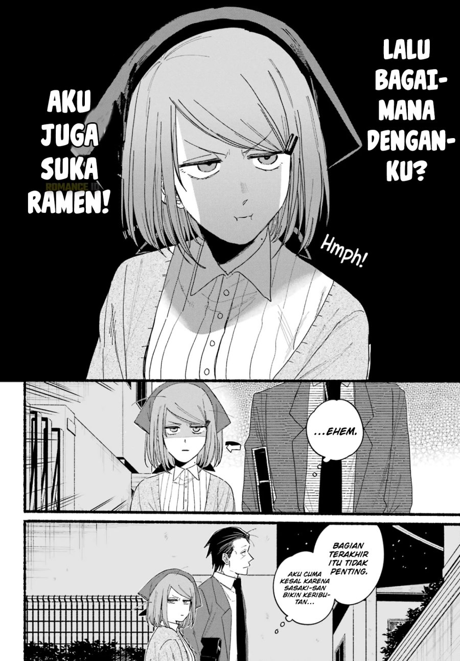 A Story About Smoking at the Back of the Supermarket (Super no Ura de Yani Suu Futari) Chapter 30 Bahasa Indonesia