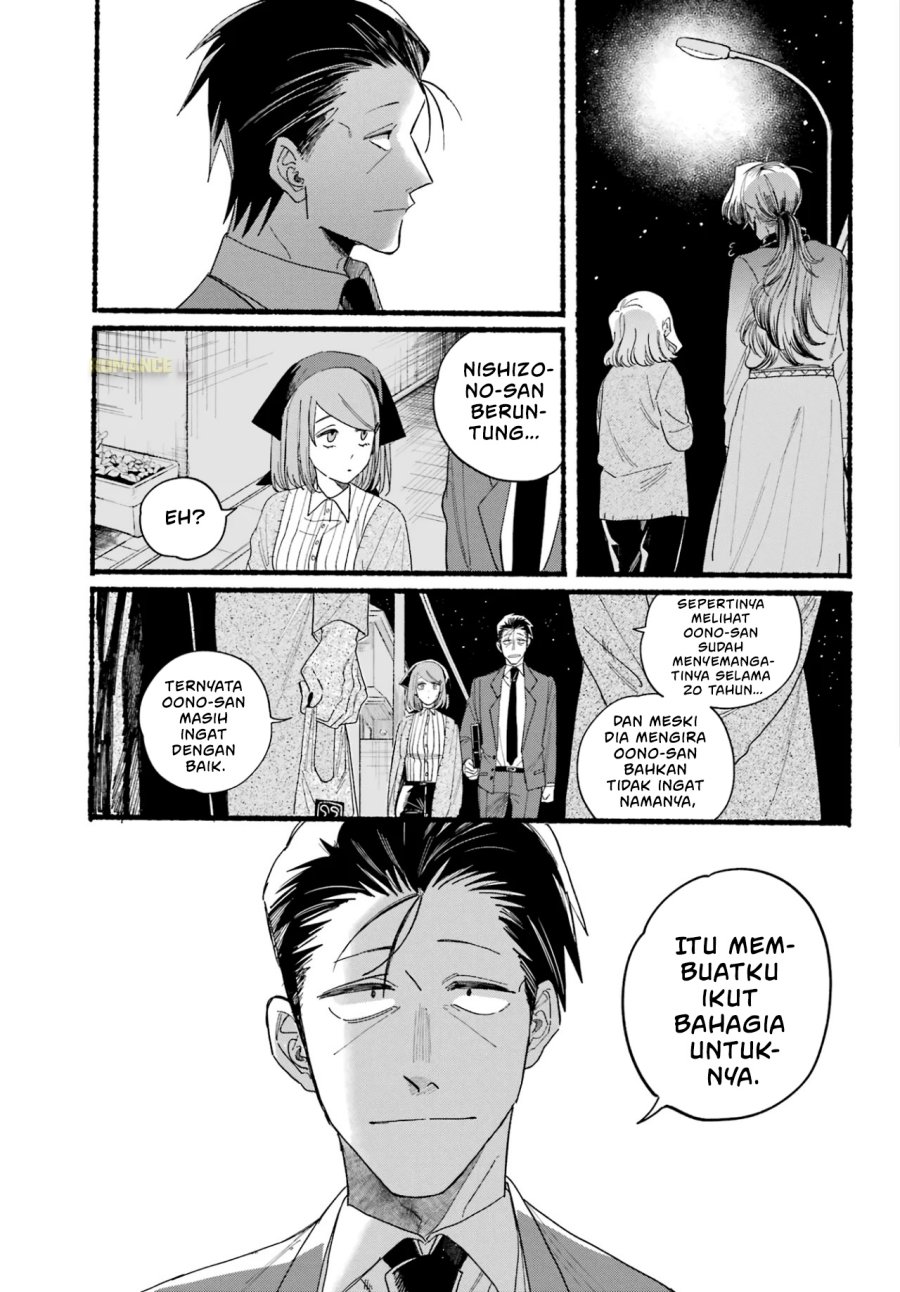 A Story About Smoking at the Back of the Supermarket (Super no Ura de Yani Suu Futari) Chapter 30 Bahasa Indonesia