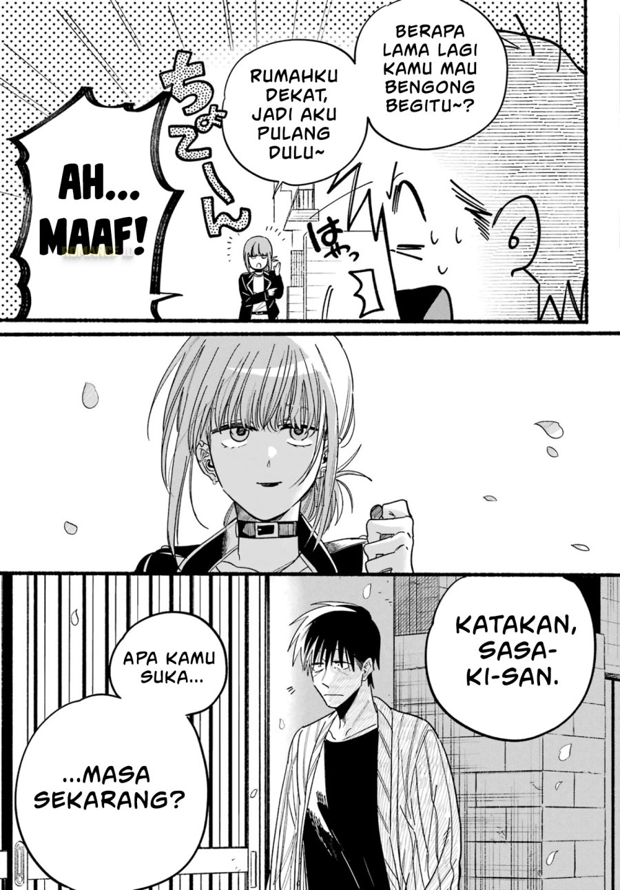 A Story About Smoking at the Back of the Supermarket (Super no Ura de Yani Suu Futari) Chapter 33 Bahasa Indonesia