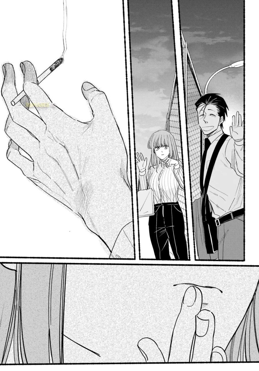 A Story About Smoking at the Back of the Supermarket (Super no Ura de Yani Suu Futari) Chapter 34 Bahasa Indonesia
