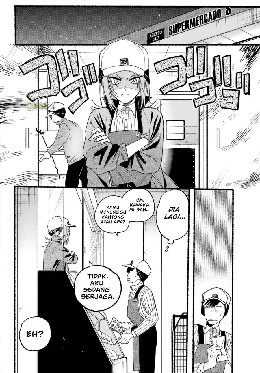 A Story About Smoking at the Back of the Supermarket (Super no Ura de Yani Suu Futari) Chapter 36 Bahasa Indonesia