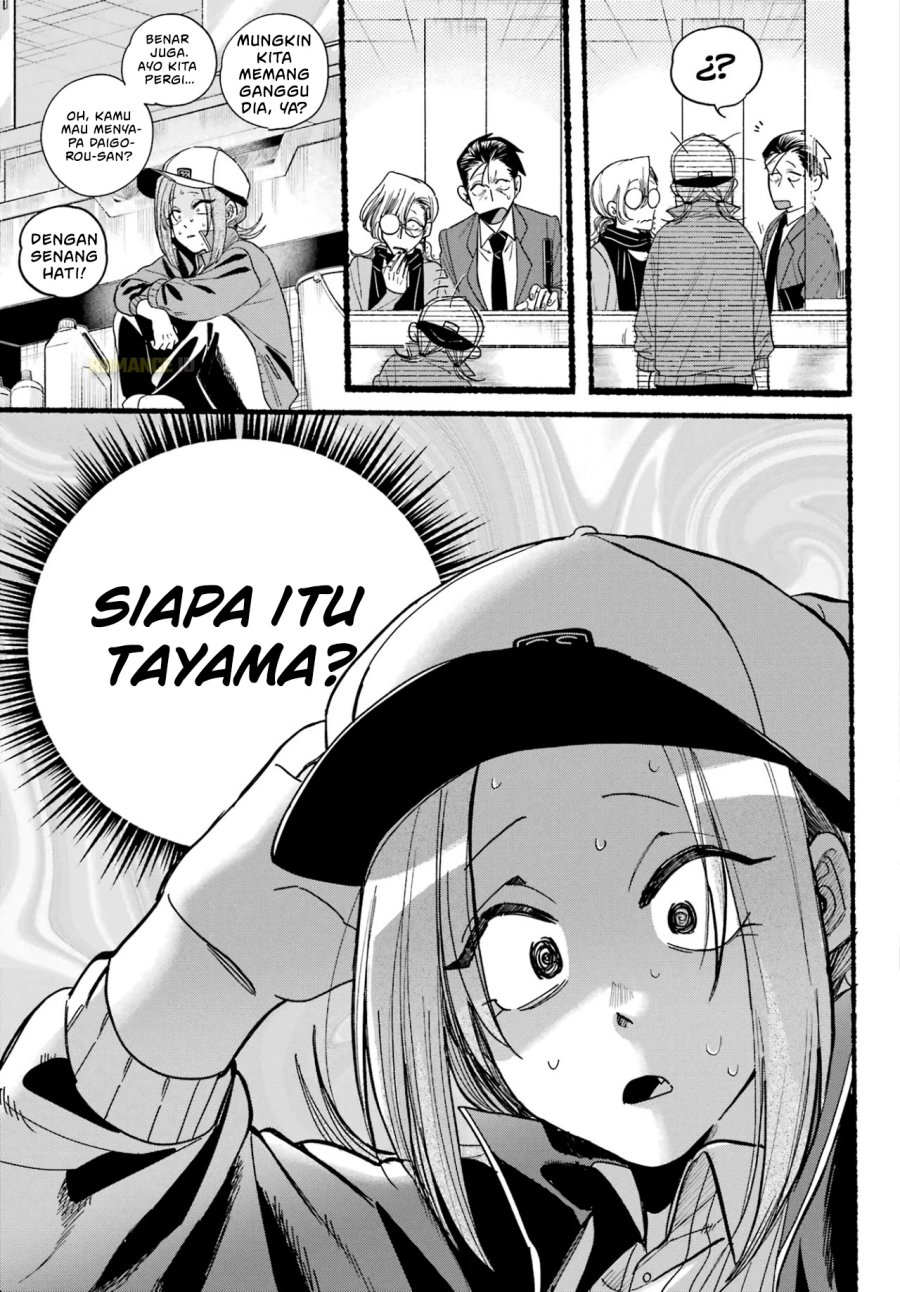 A Story About Smoking at the Back of the Supermarket (Super no Ura de Yani Suu Futari) Chapter 36 Bahasa Indonesia