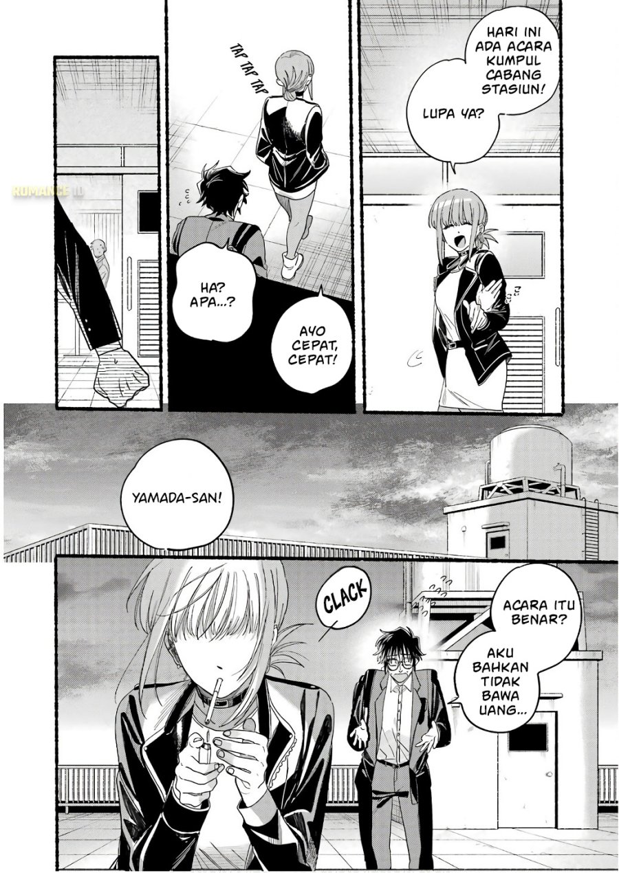 A Story About Smoking at the Back of the Supermarket (Super no Ura de Yani Suu Futari) Chapter 38.5 Bahasa Indonesia