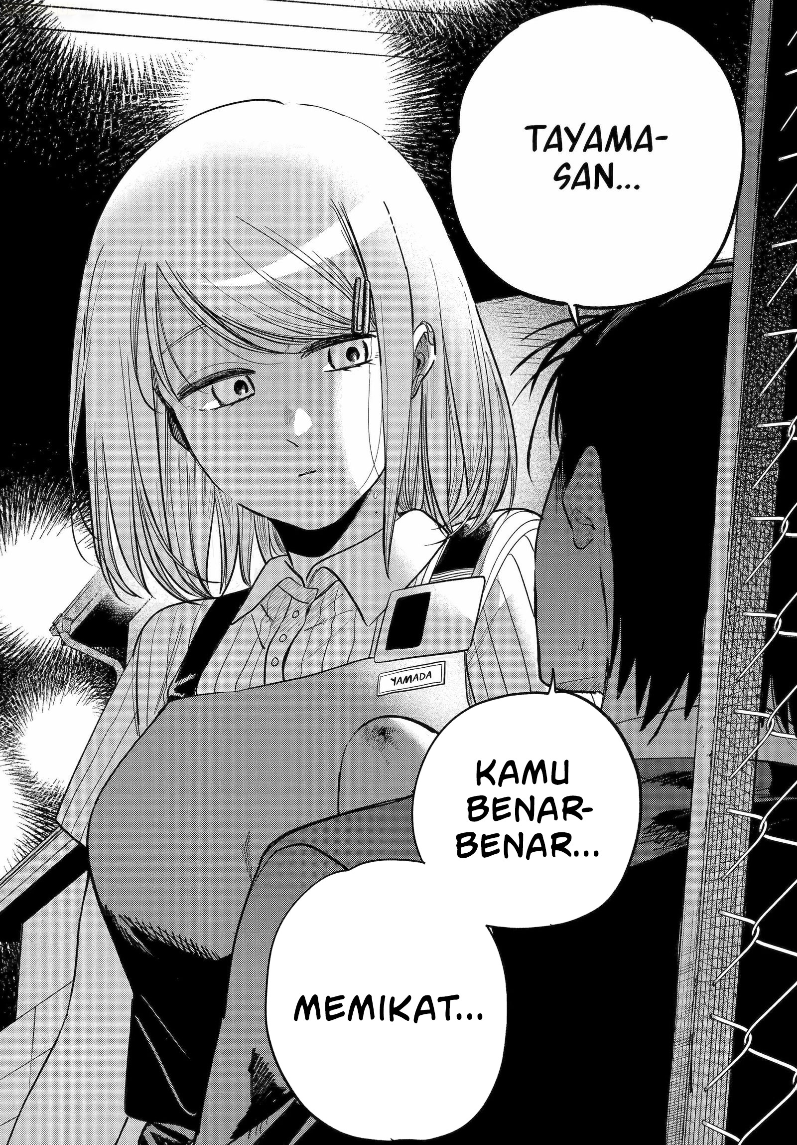 A Story About Smoking at the Back of the Supermarket (Super no Ura de Yani Suu Futari) Chapter 45 Bahasa Indonesia