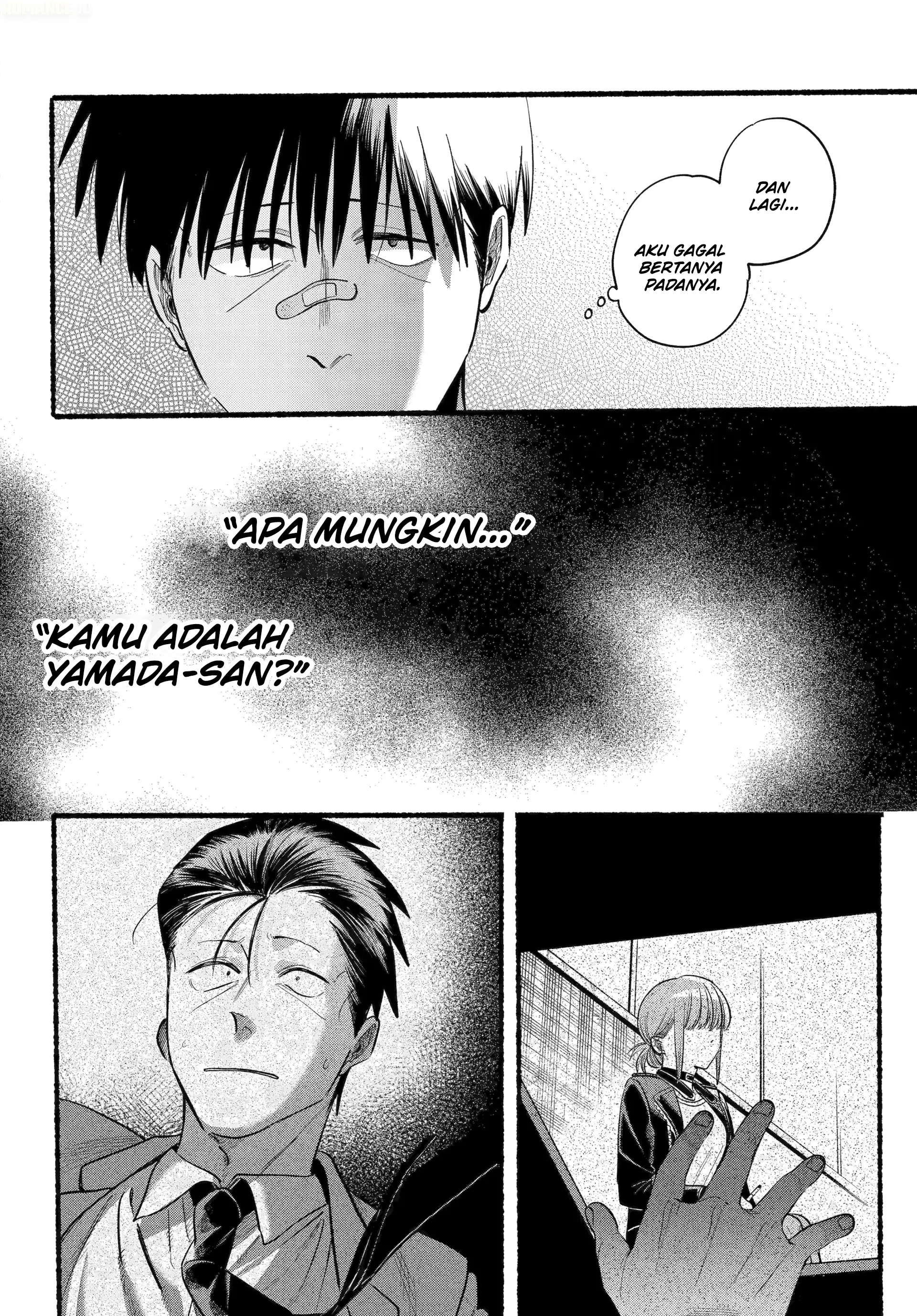 A Story About Smoking at the Back of the Supermarket (Super no Ura de Yani Suu Futari) Chapter 46 Bahasa Indonesia