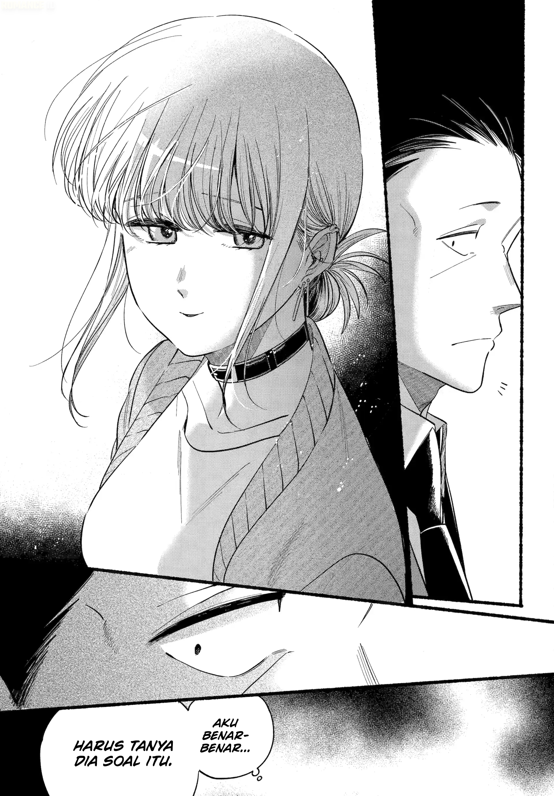 A Story About Smoking at the Back of the Supermarket (Super no Ura de Yani Suu Futari) Chapter 47 Bahasa Indonesia