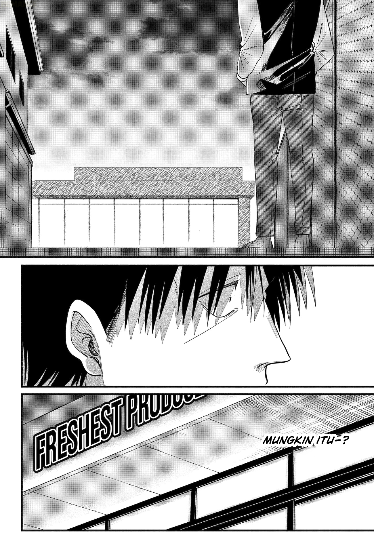 A Story About Smoking at the Back of the Supermarket (Super no Ura de Yani Suu Futari) Chapter 50 Bahasa Indonesia