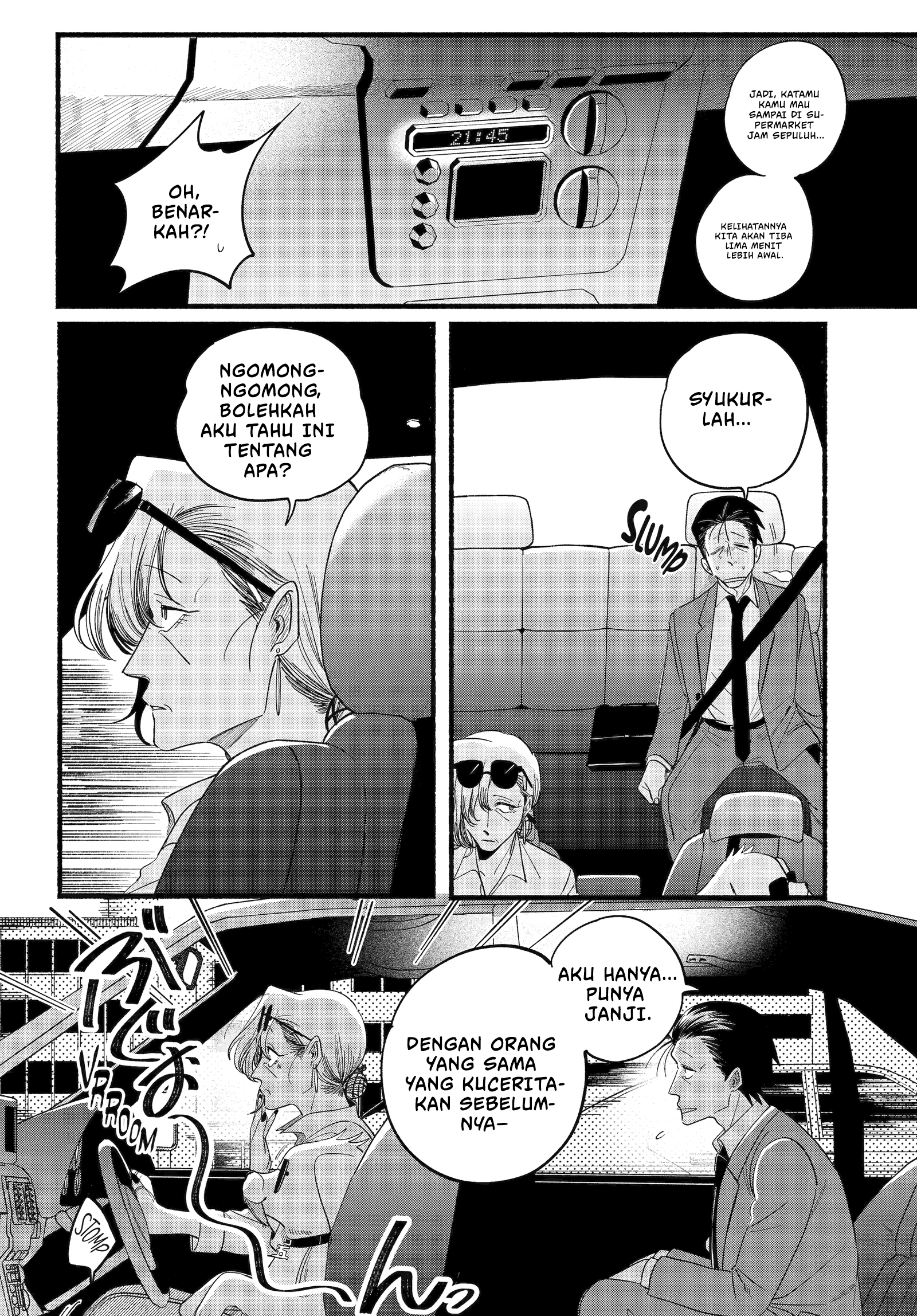 A Story About Smoking at the Back of the Supermarket (Super no Ura de Yani Suu Futari) Chapter 52 Bahasa Indonesia