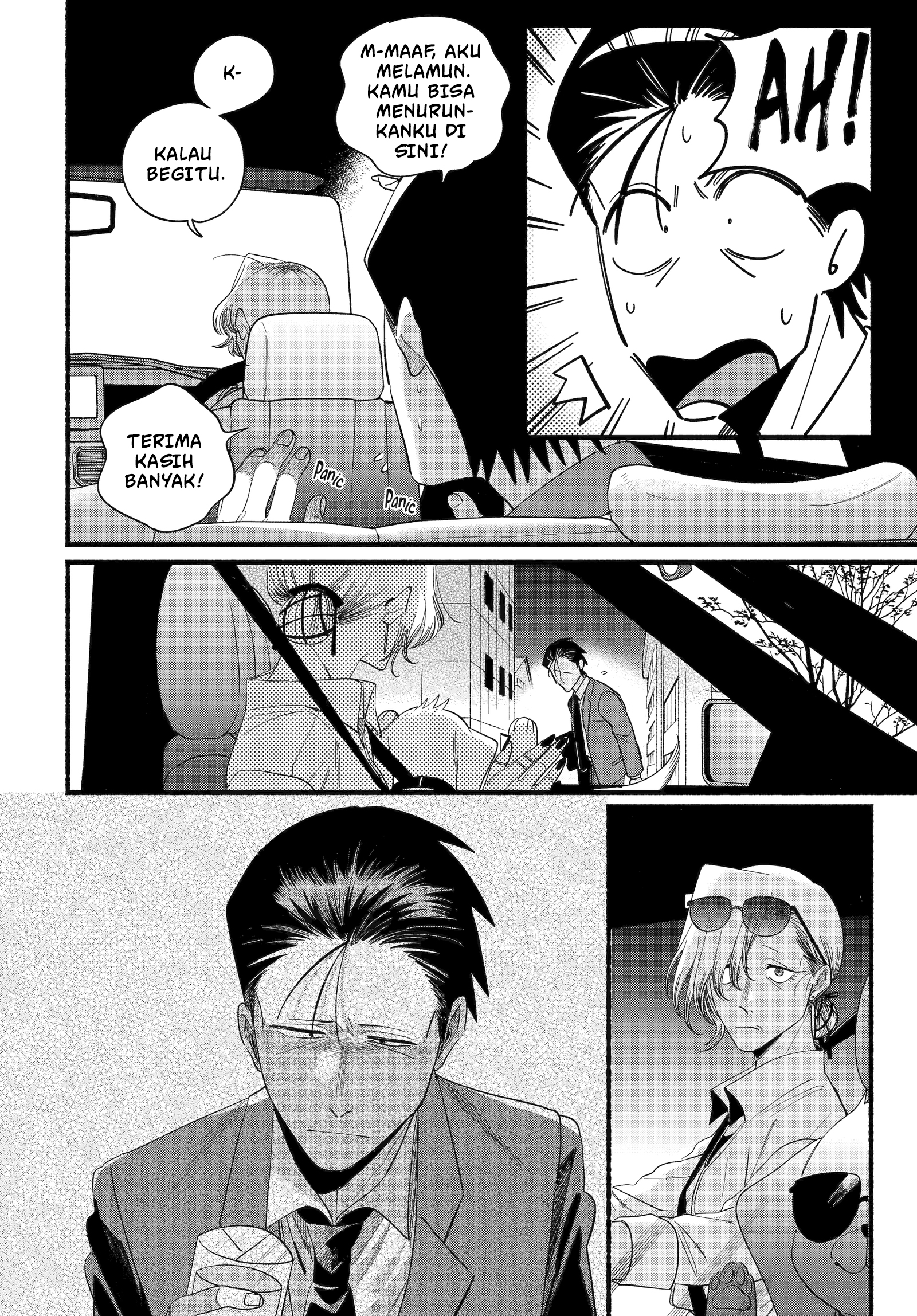 A Story About Smoking at the Back of the Supermarket (Super no Ura de Yani Suu Futari) Chapter 52 Bahasa Indonesia