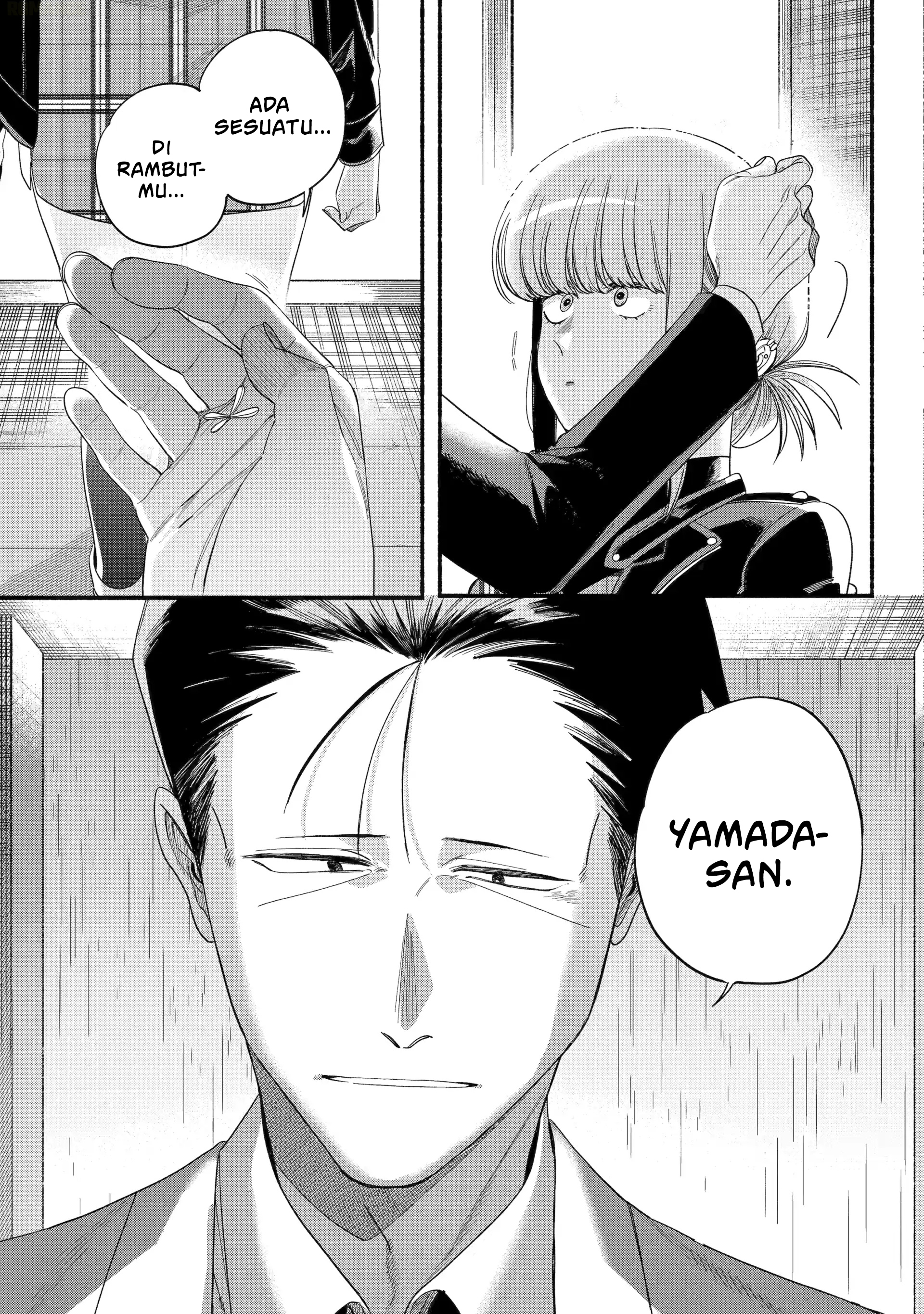A Story About Smoking at the Back of the Supermarket (Super no Ura de Yani Suu Futari) Chapter 53 Bahasa Indonesia