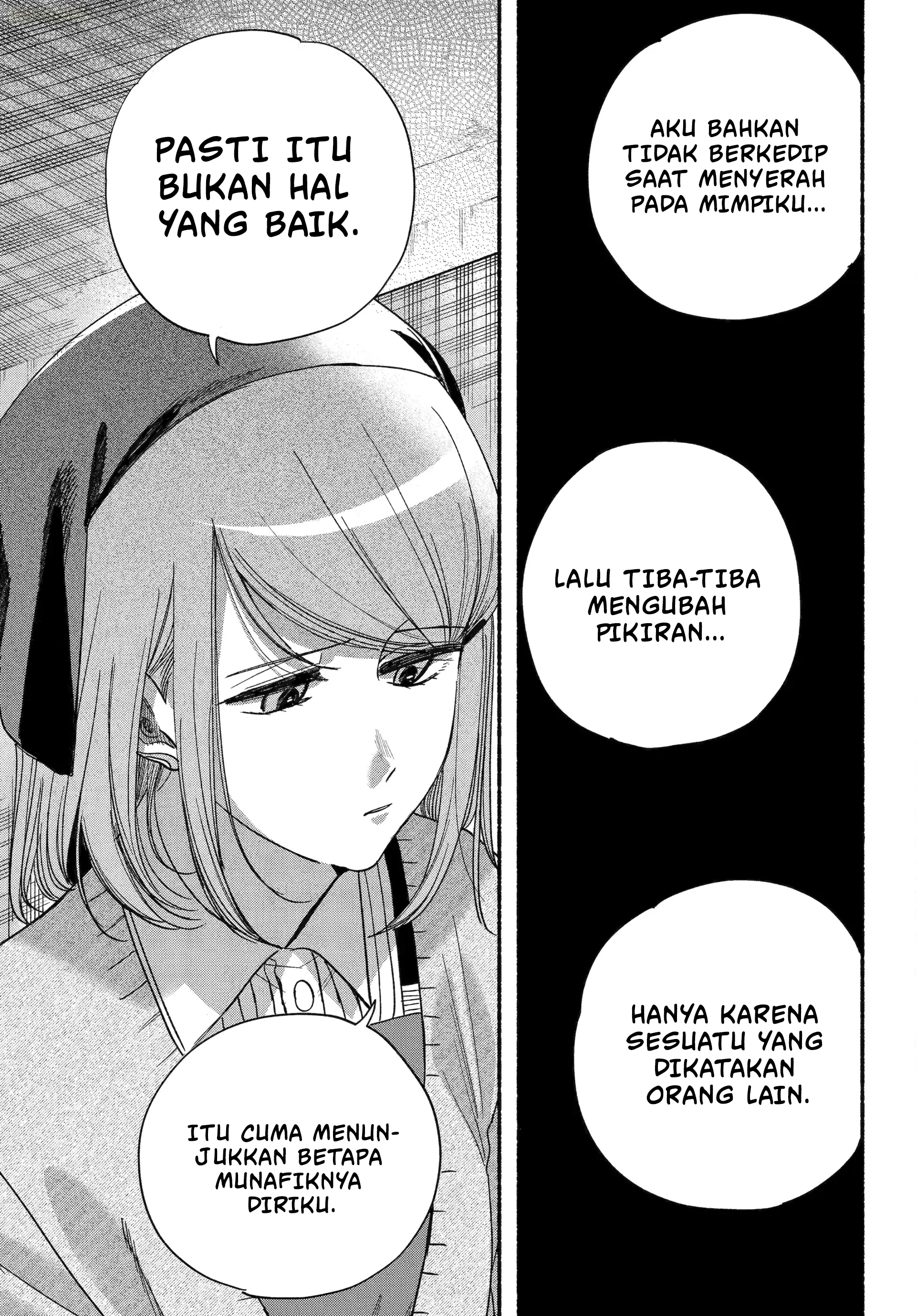 A Story About Smoking at the Back of the Supermarket (Super no Ura de Yani Suu Futari) Chapter 56 Bahasa Indonesia
