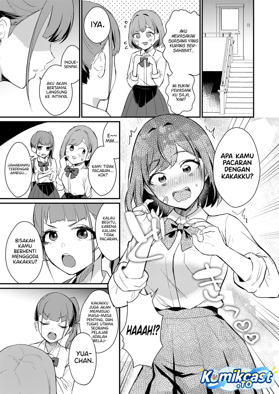 A Story Where All the Characters Are Super Yandere Chapter 10 Bahasa Indonesia