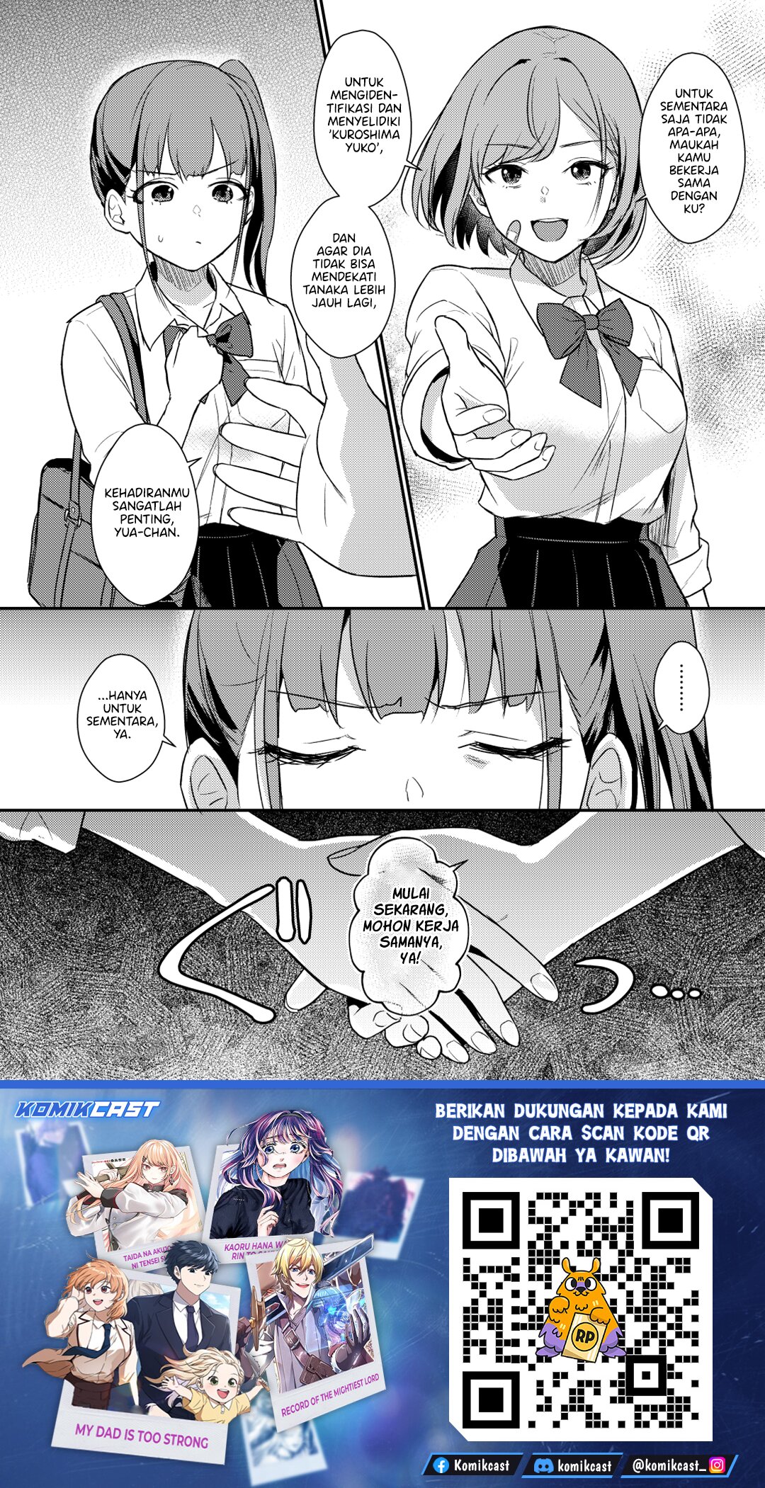 A Story Where All the Characters Are Super Yandere Chapter 10 Bahasa Indonesia