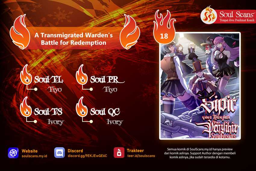 A Transmigrated Warden’s Battle for Redemption chapter 18