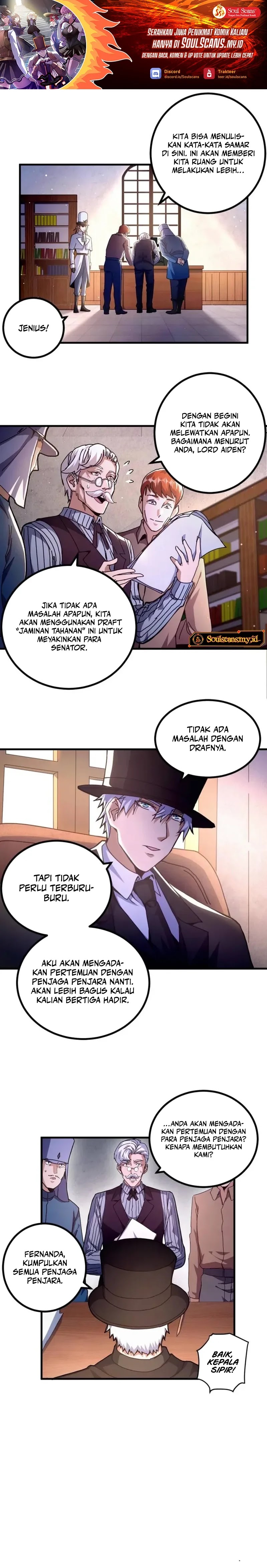 A Transmigrated Warden’s Battle for Redemption Chapter 61 Bahasa Indonesia