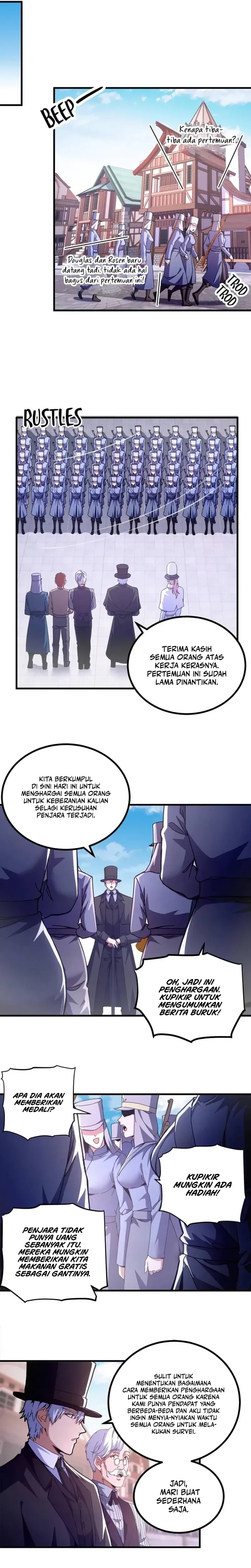A Transmigrated Warden’s Battle for Redemption Chapter 61 Bahasa Indonesia
