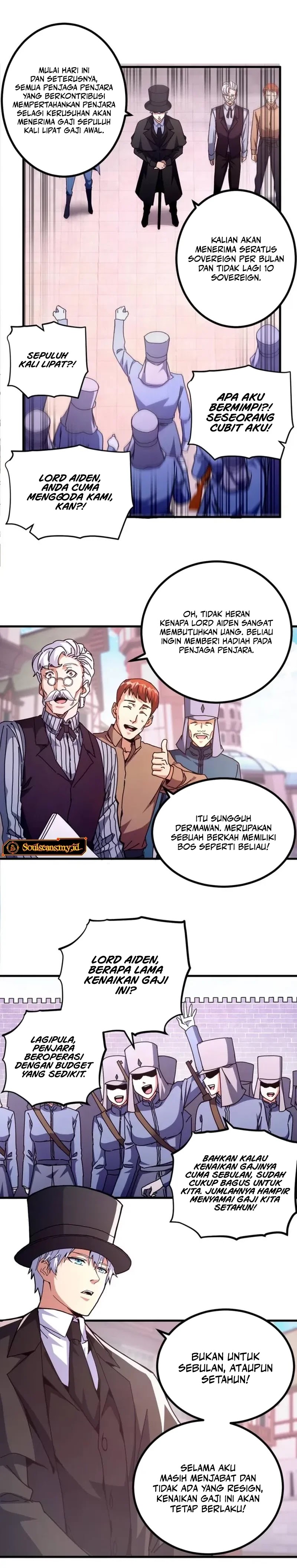 A Transmigrated Warden’s Battle for Redemption Chapter 61 Bahasa Indonesia