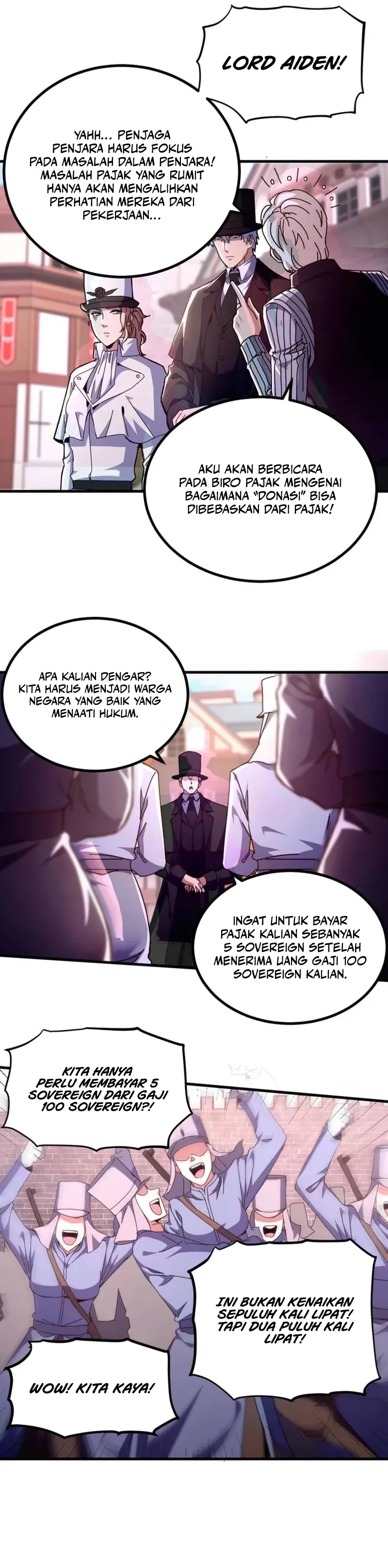 A Transmigrated Warden’s Battle for Redemption Chapter 61 Bahasa Indonesia