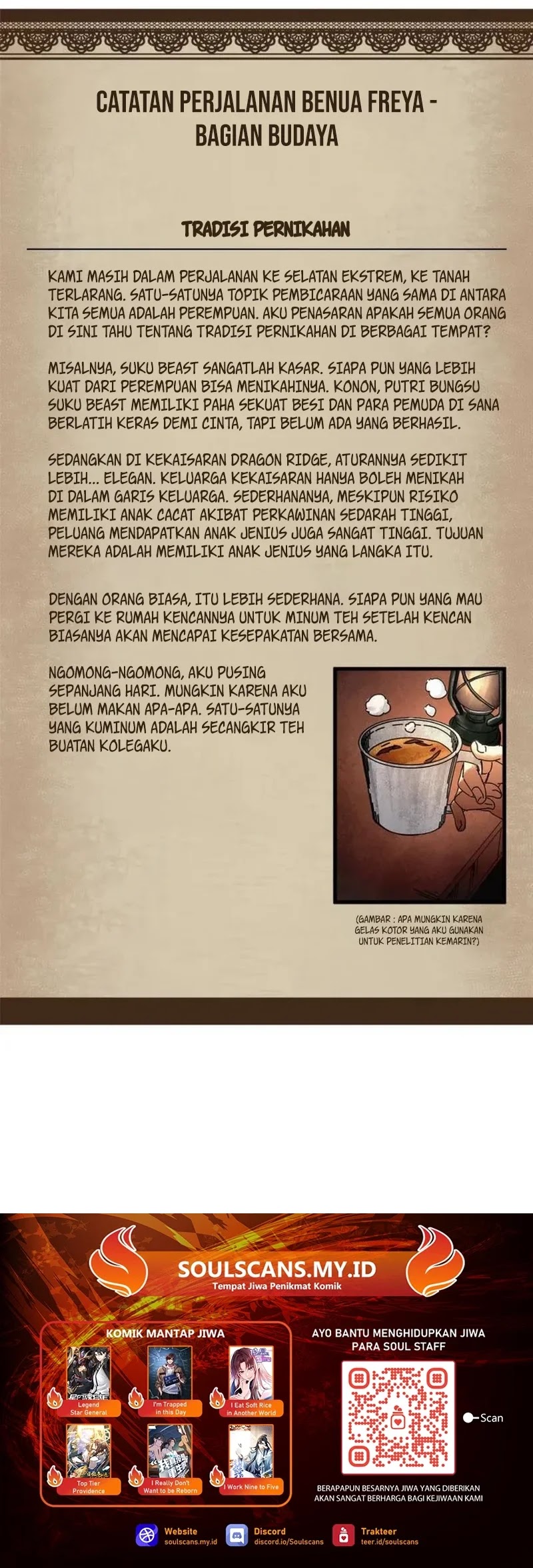 A Transmigrated Warden’s Battle for Redemption Chapter 61 Bahasa Indonesia