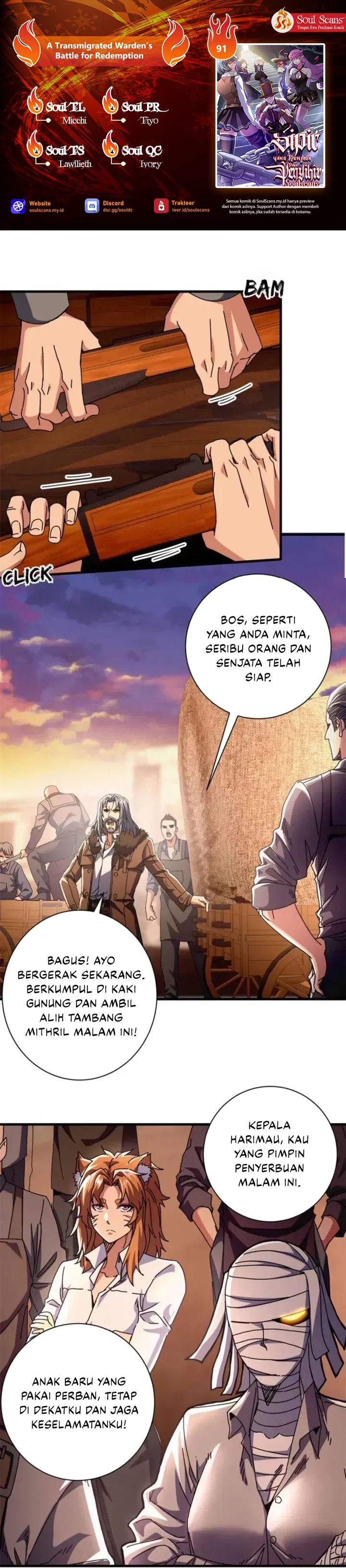 A Transmigrated Warden’s Battle for Redemption chapter 91
